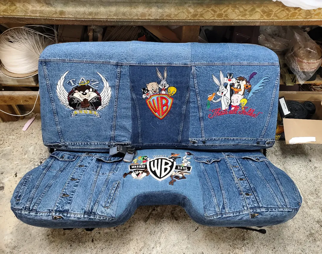 Casual Denim Sofa